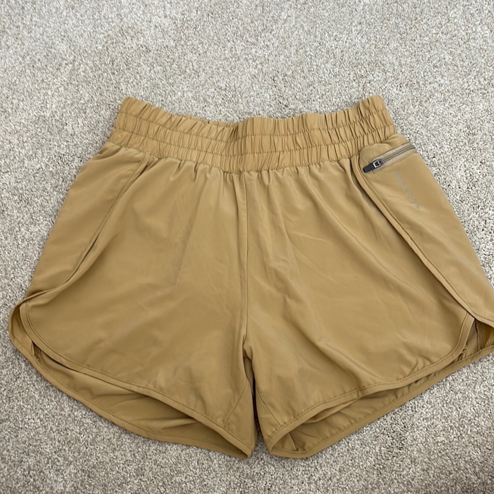 New condition, Paragon high rise yellow athletic shorts